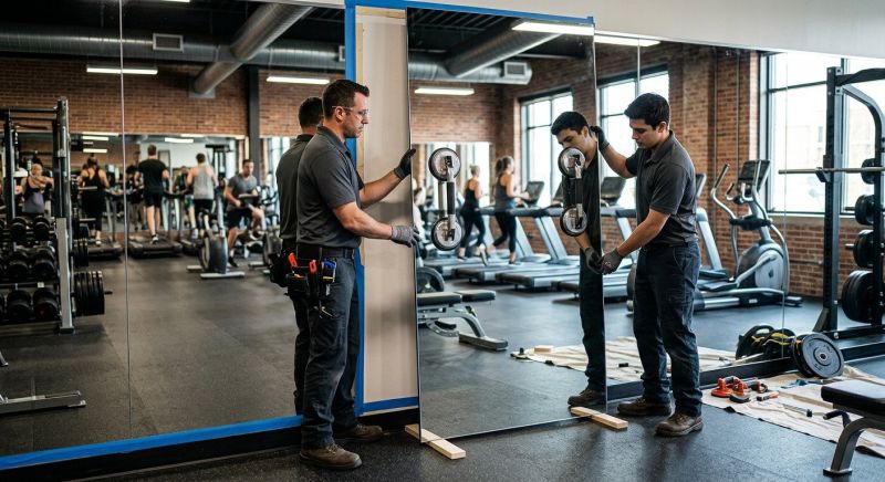Commercial Mirror Installation in Boulder, CO