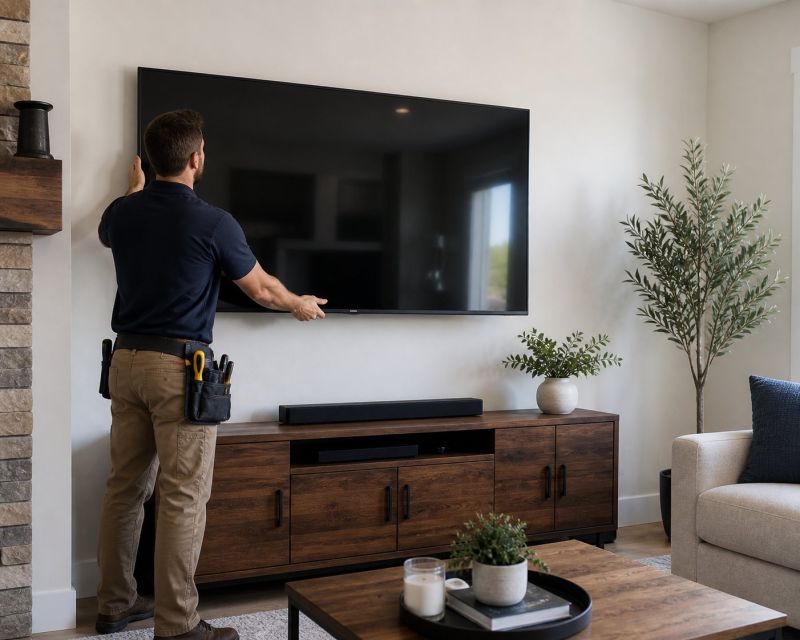 Outdoor Tv Mounting in Denver County, CO
