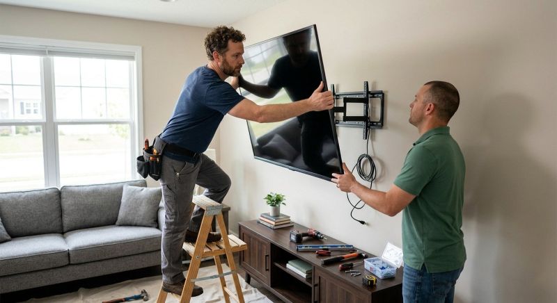 Television Hanging Service in Wilmington, NC