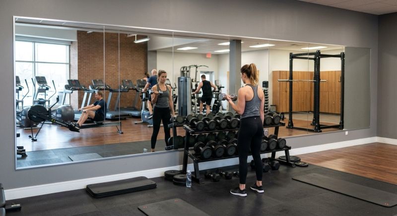 Workout Mirrors Installation in Longmont, CO